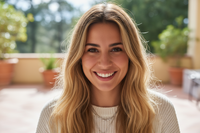 peut elle avoir les cheveux blond